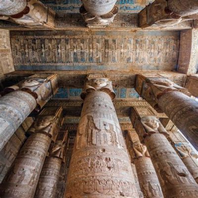  Dendera Temple Complex: Unveiling Ancient Egyptian Mysteries Through Exquisite Reliefs!